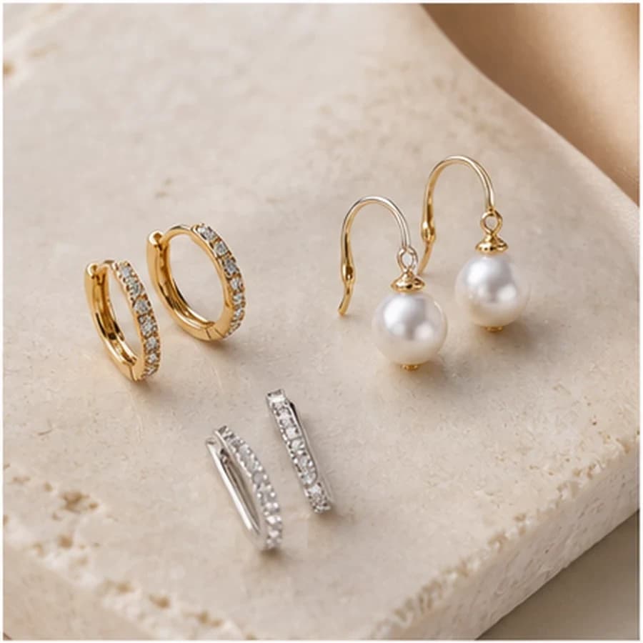 Pearl Drop Earrings